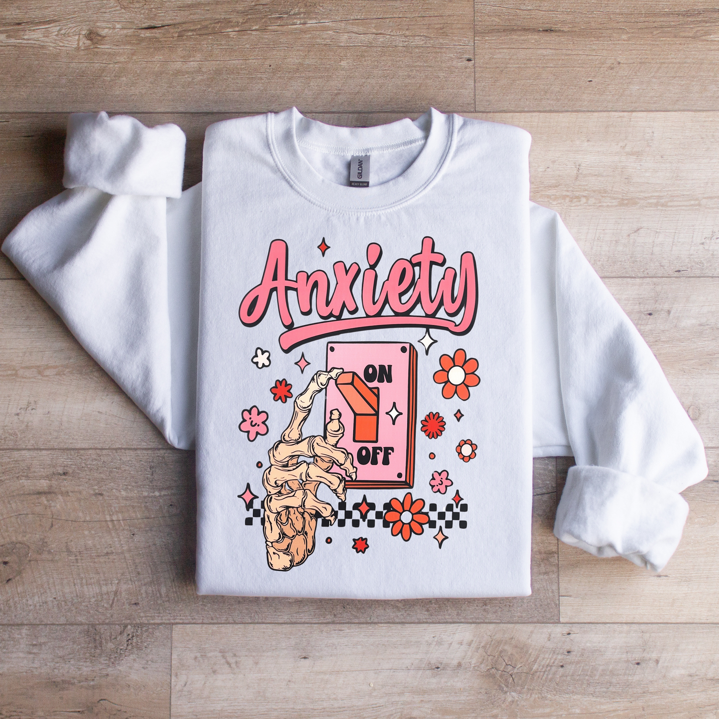 Anxiety Crewneck Sweatshirt