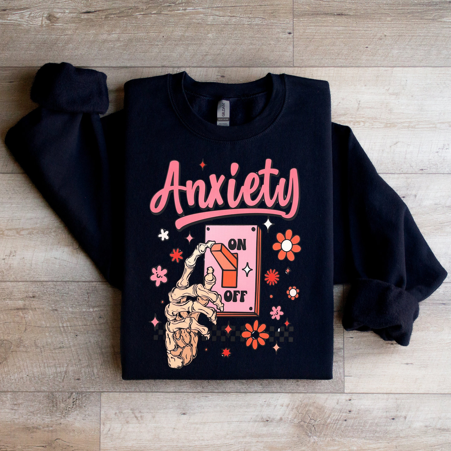 Anxiety Crewneck Sweatshirt