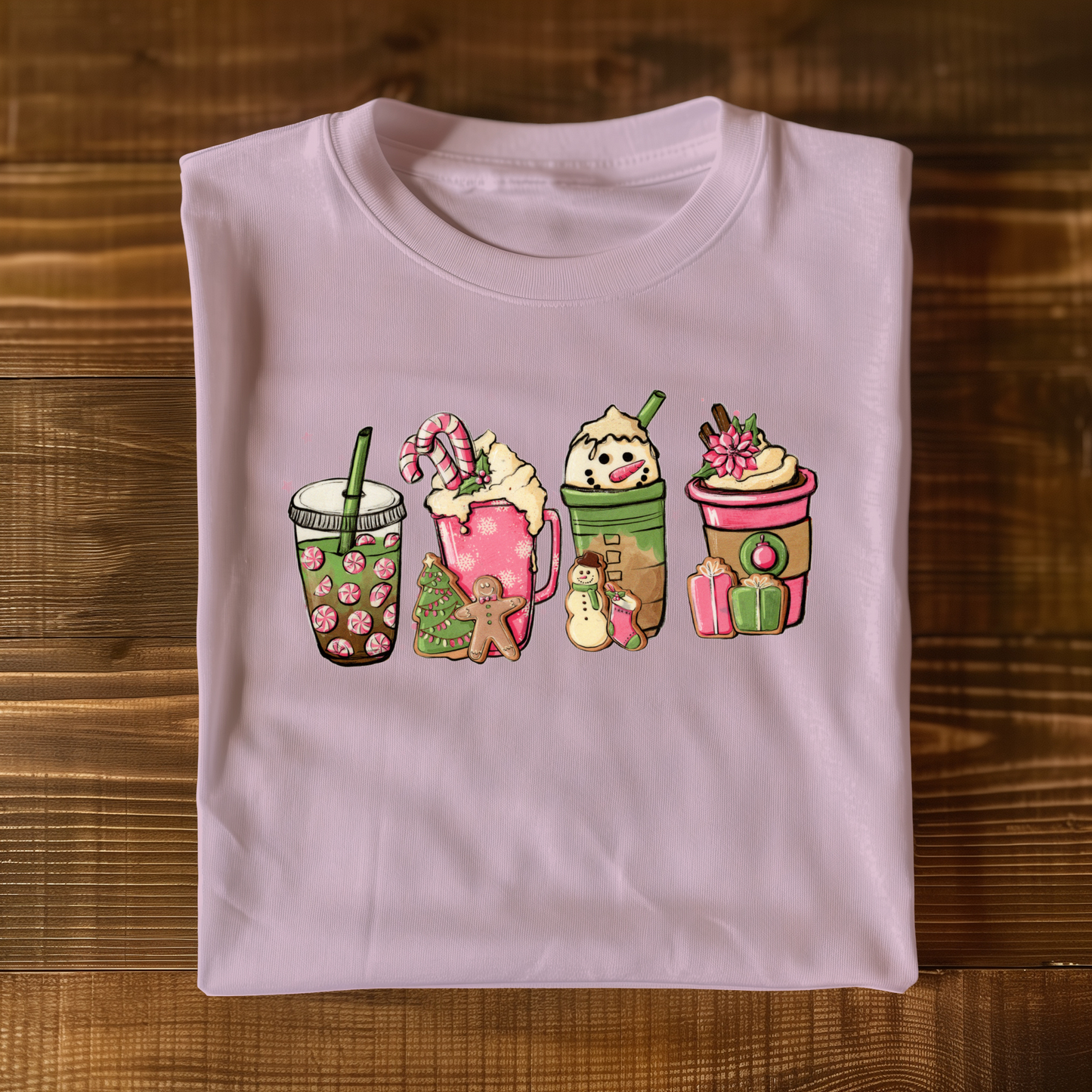 Pink Coffee Shirt