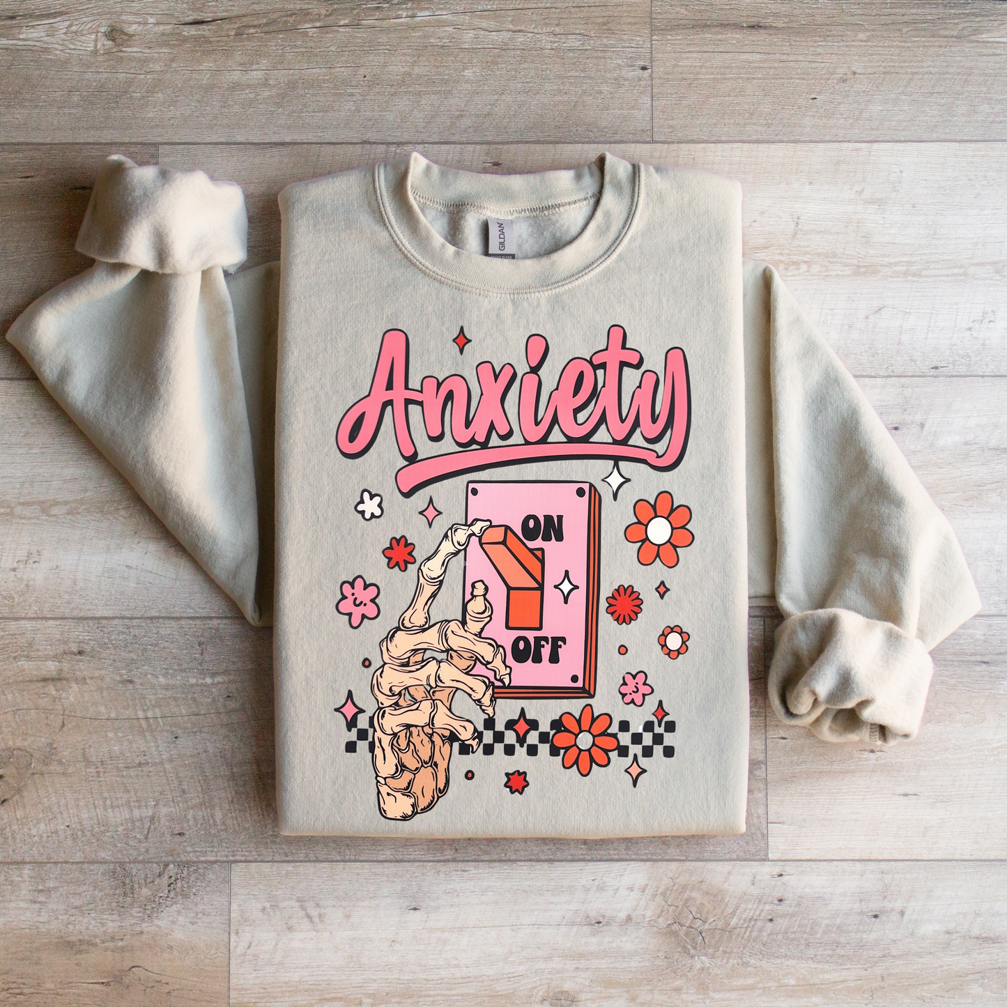 Anxiety Crewneck Sweatshirt