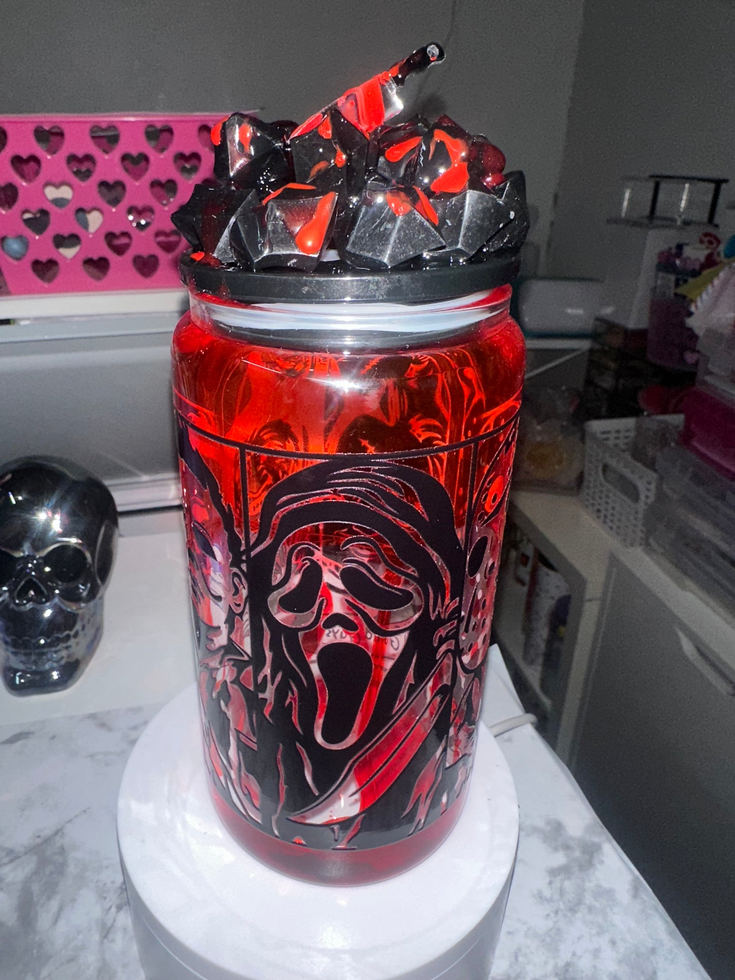 Horror Glass Snow Globe