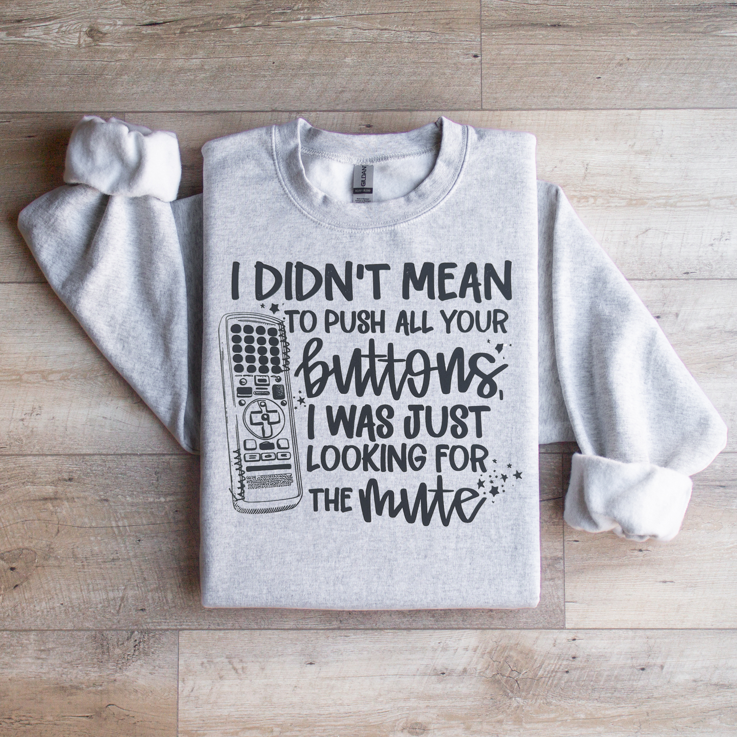 Push Your Buttons Crewneck Sweatshirt