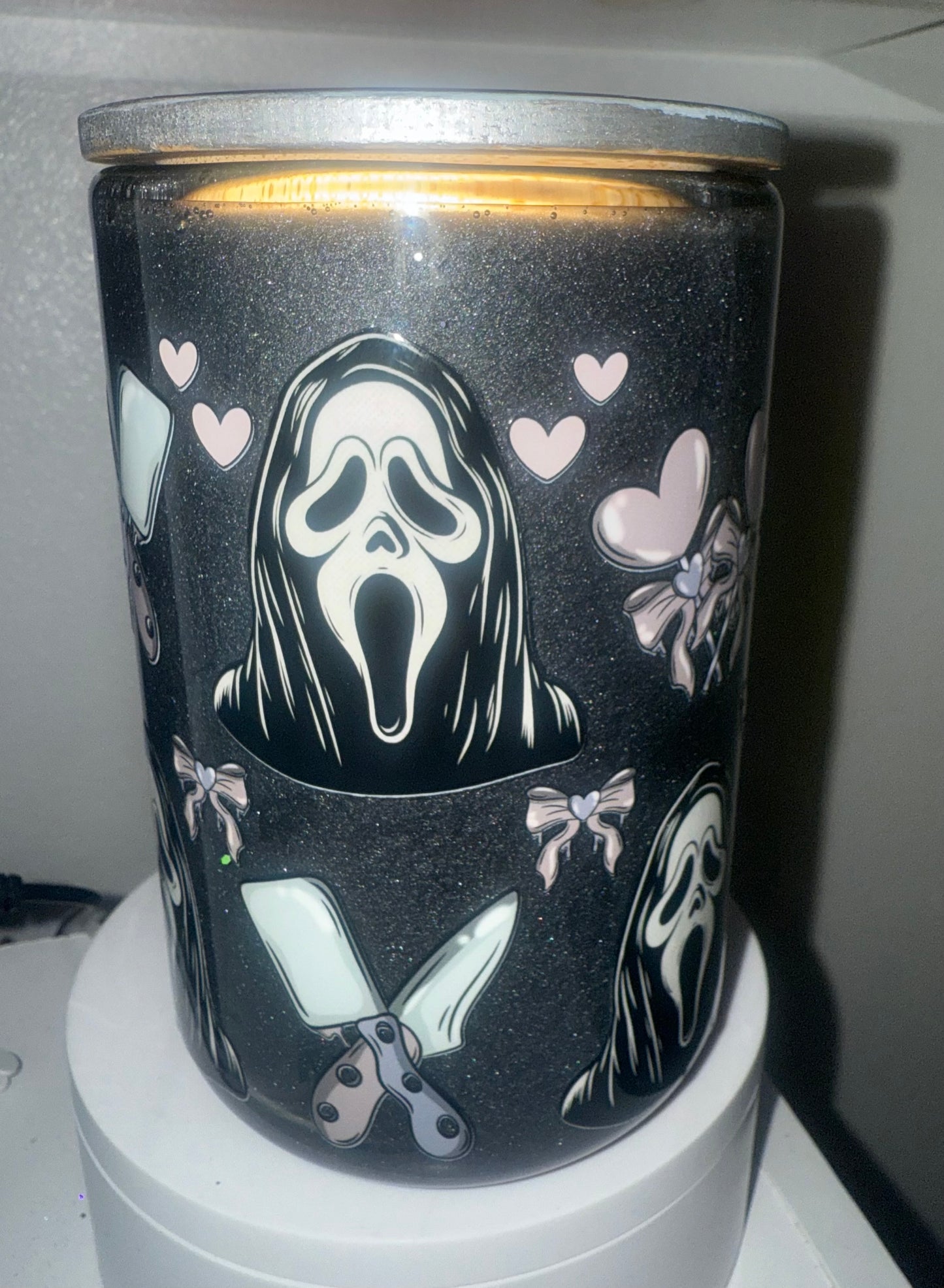 GF Black MICA Mug Snow Globe