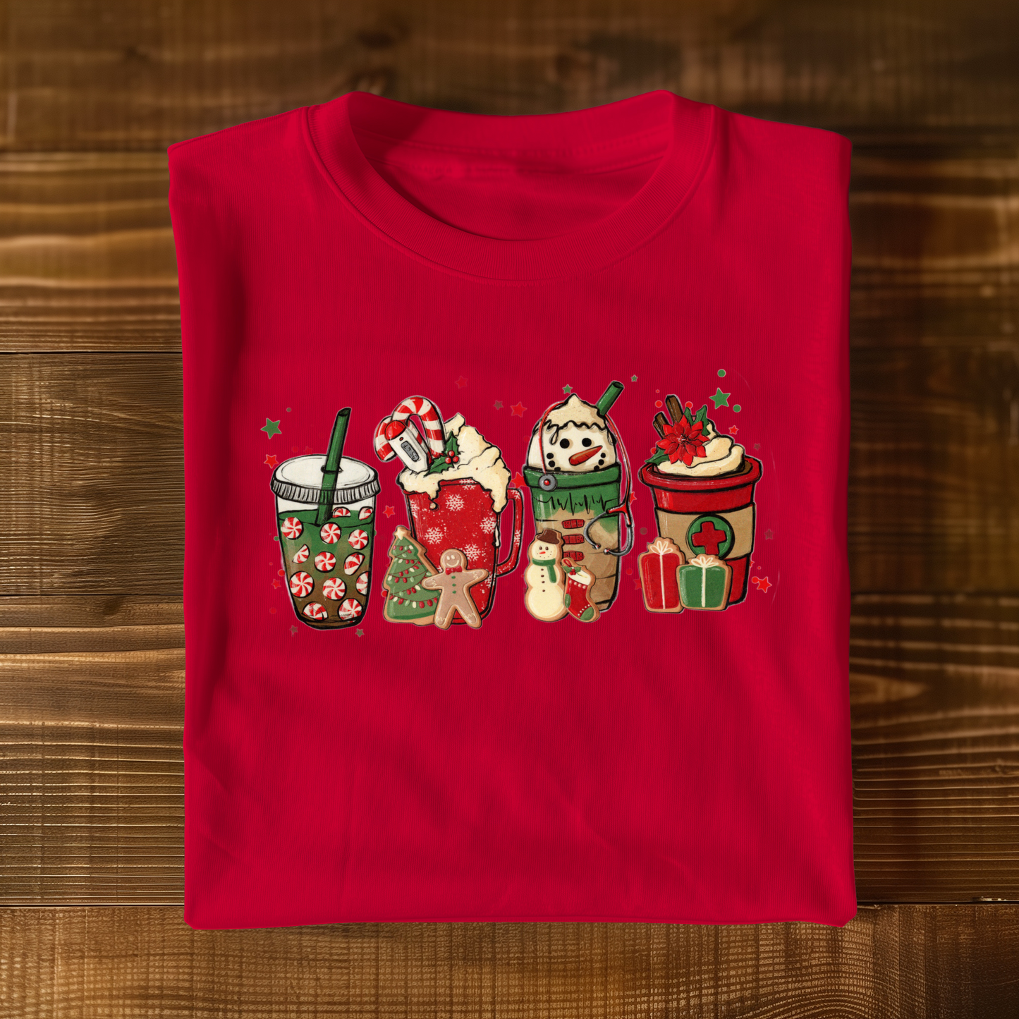 Red Coffee Shirt