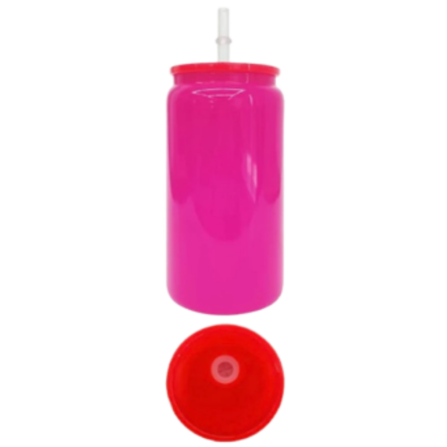 Glass Neon Tumblers
