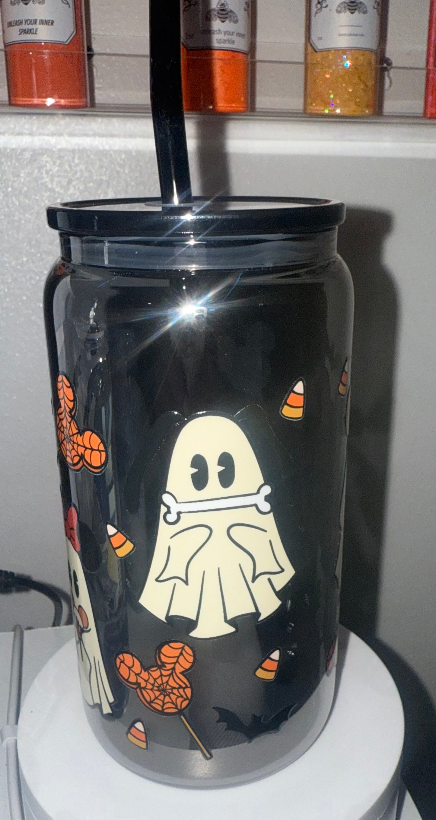 Cute Halloween Ghosties Tumbler