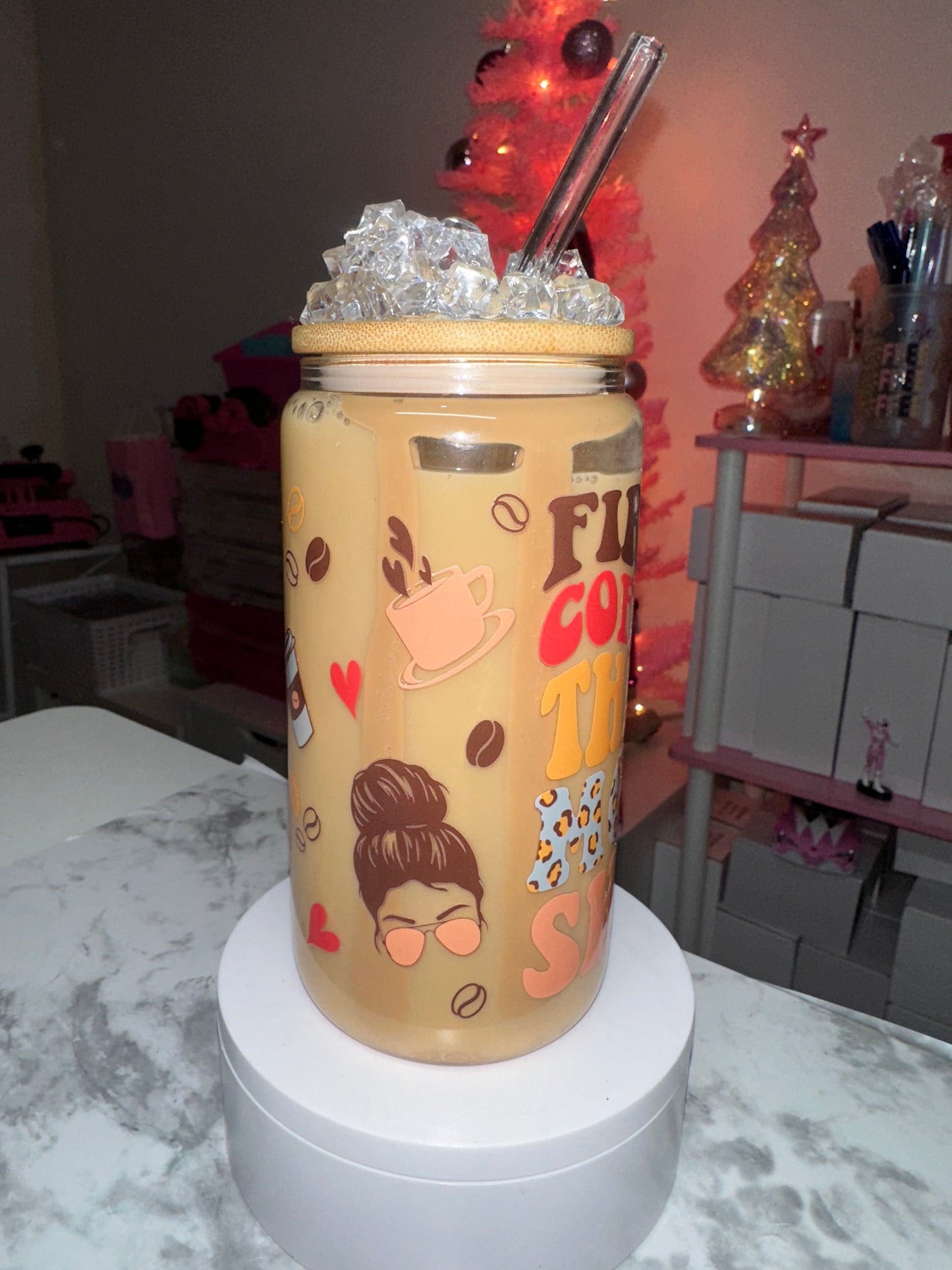 Coffee Snow Globe
