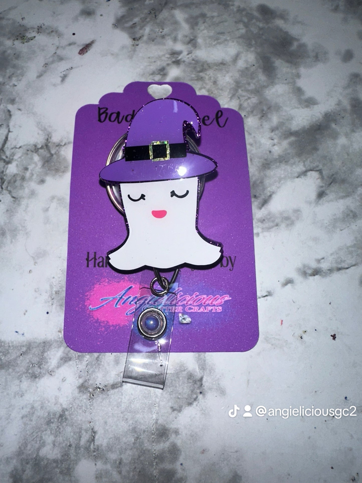 Cute Ghost Badge Reel