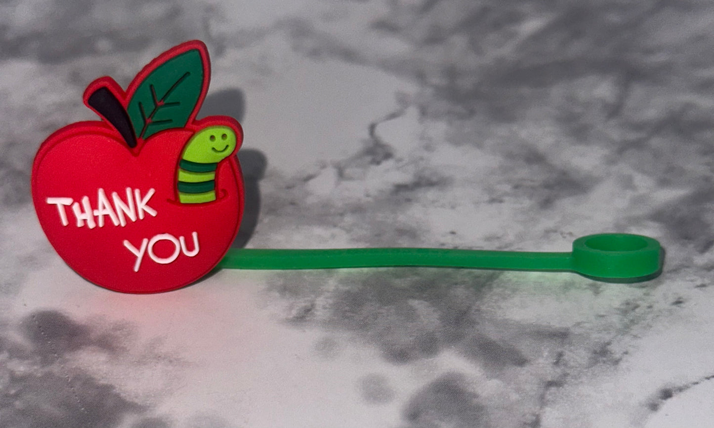 Apple Straw Topper