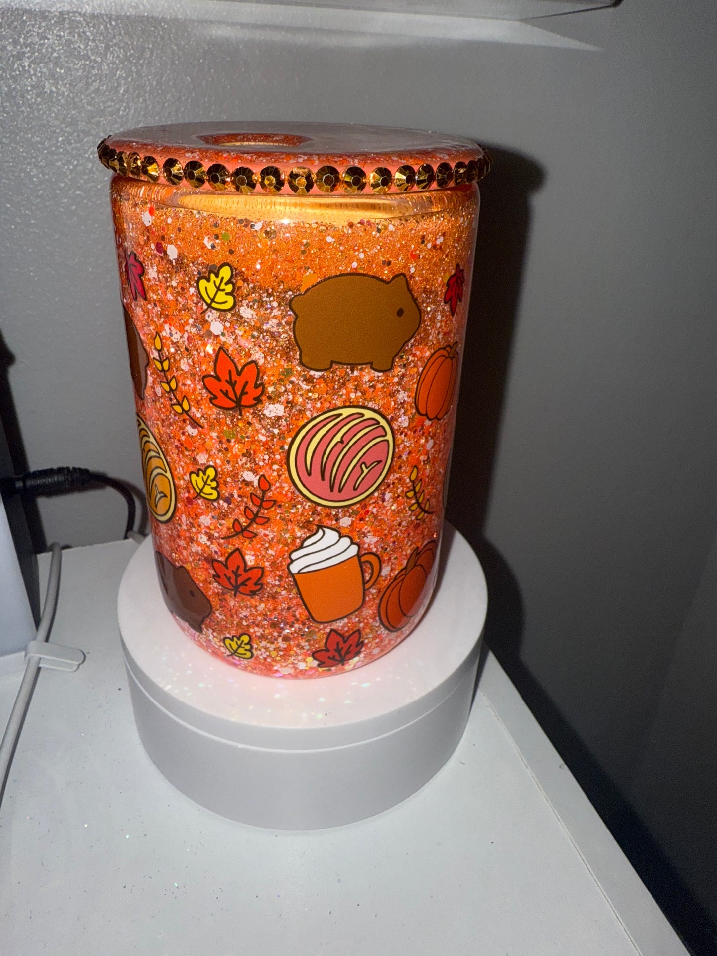 Fall Vibes Mug Snow Globe