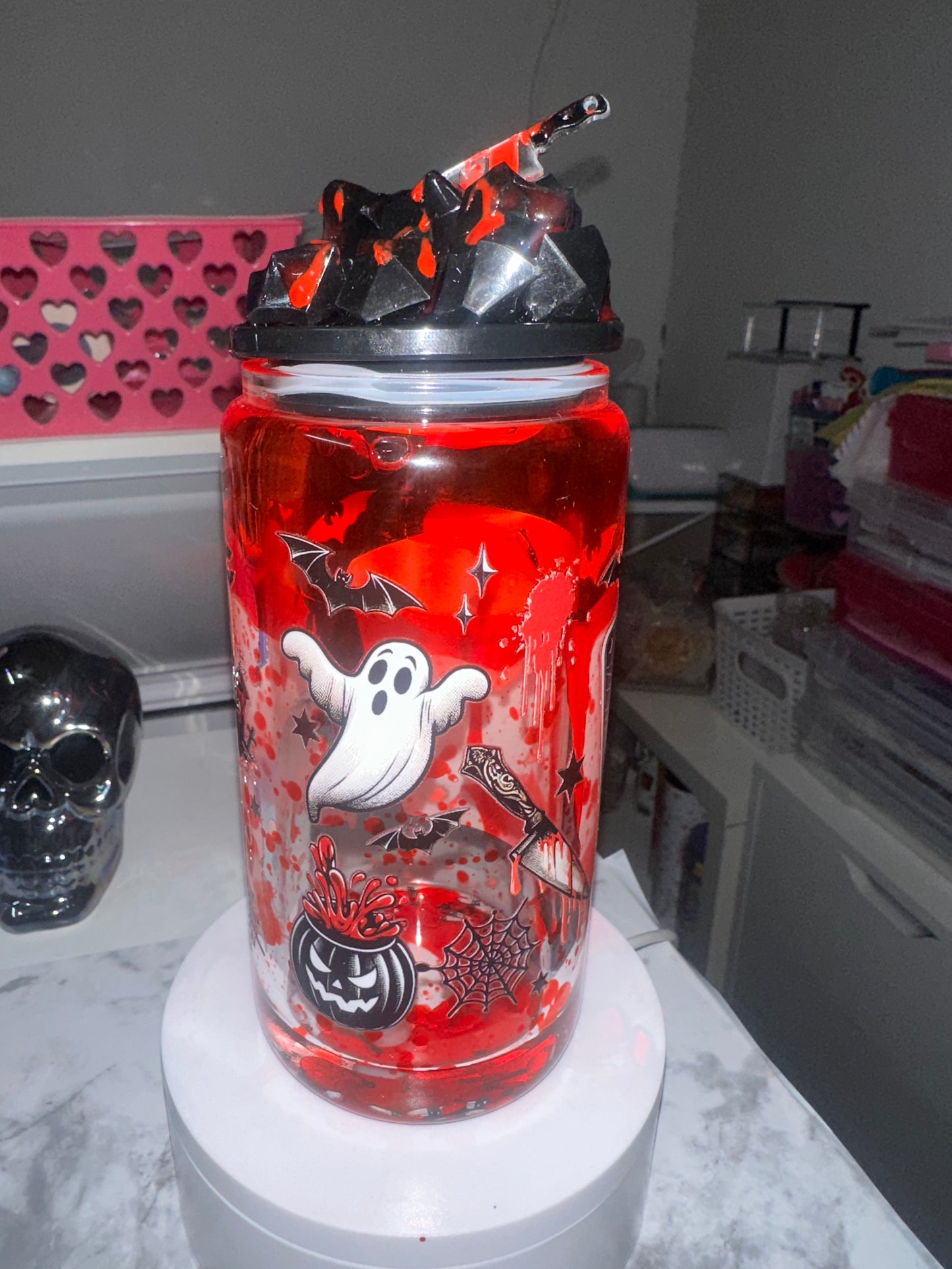 The Camper Snow Globe Tumbler