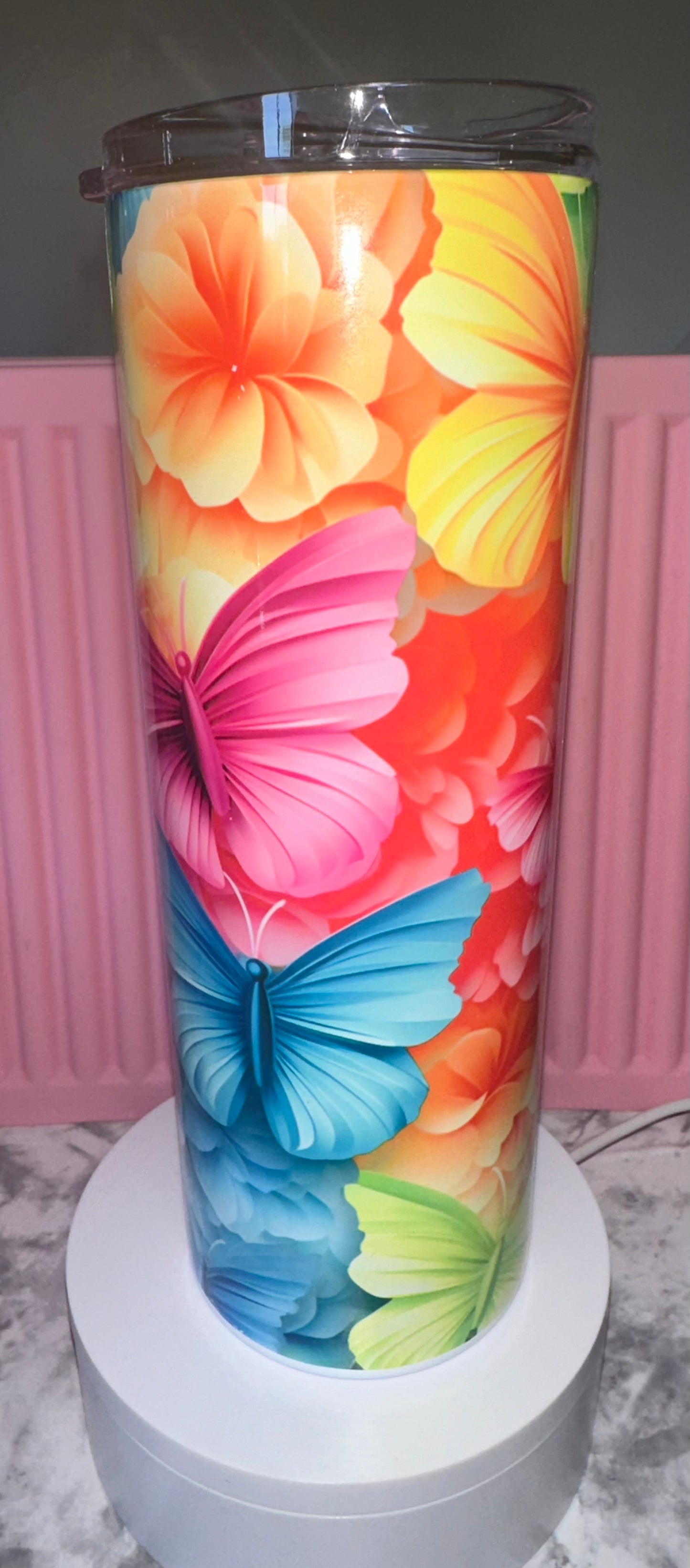 3D Flower Tumbler