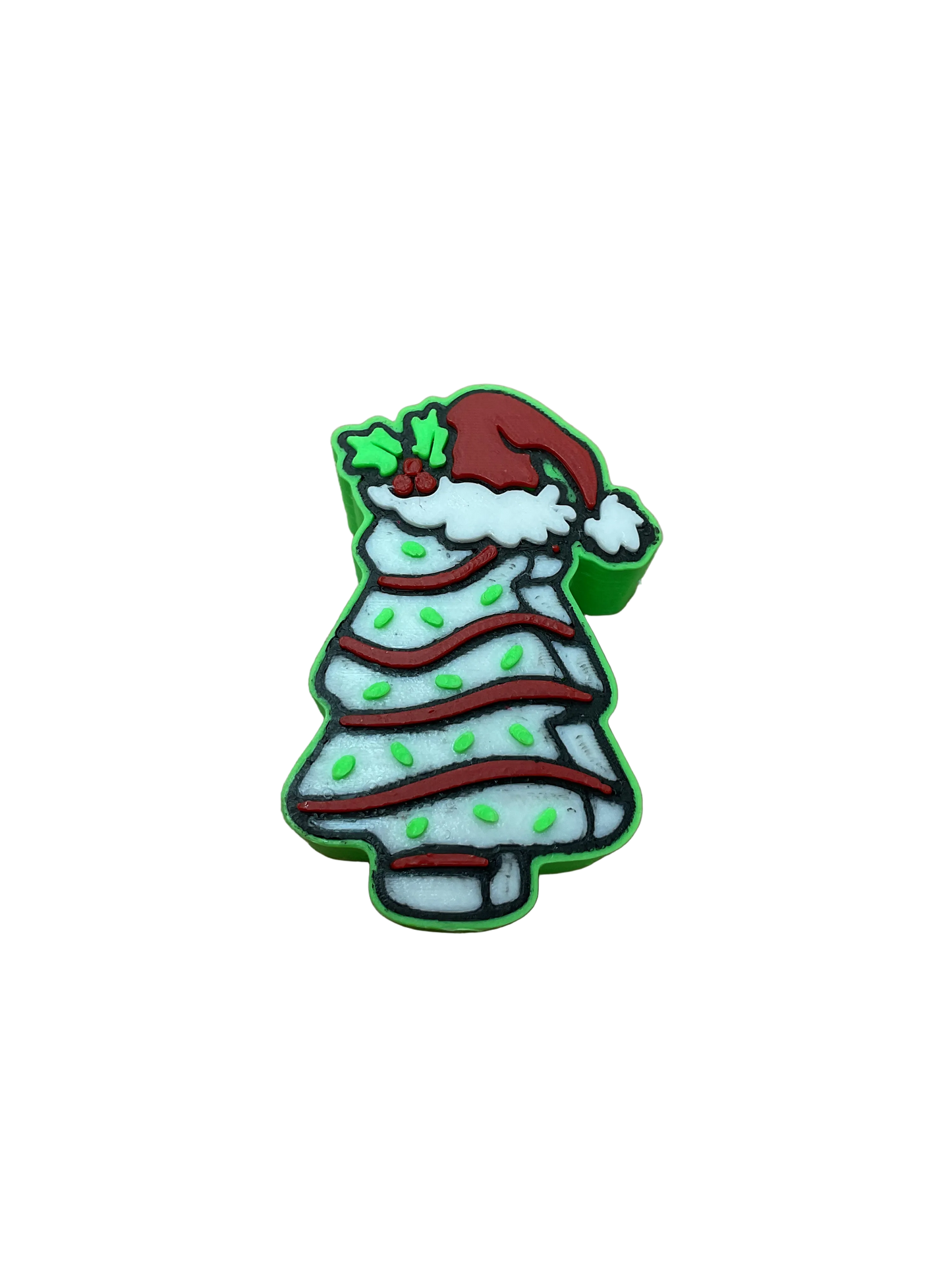 Christmas Snack 3D Straw Topper