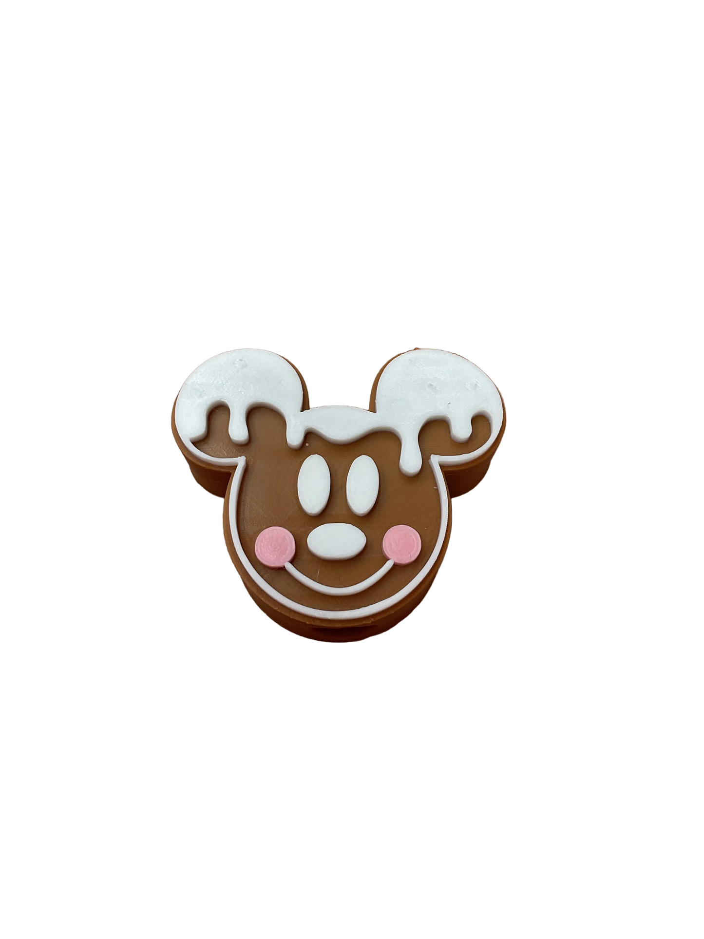 Christmas Gingerbread Mouse 3D Topper