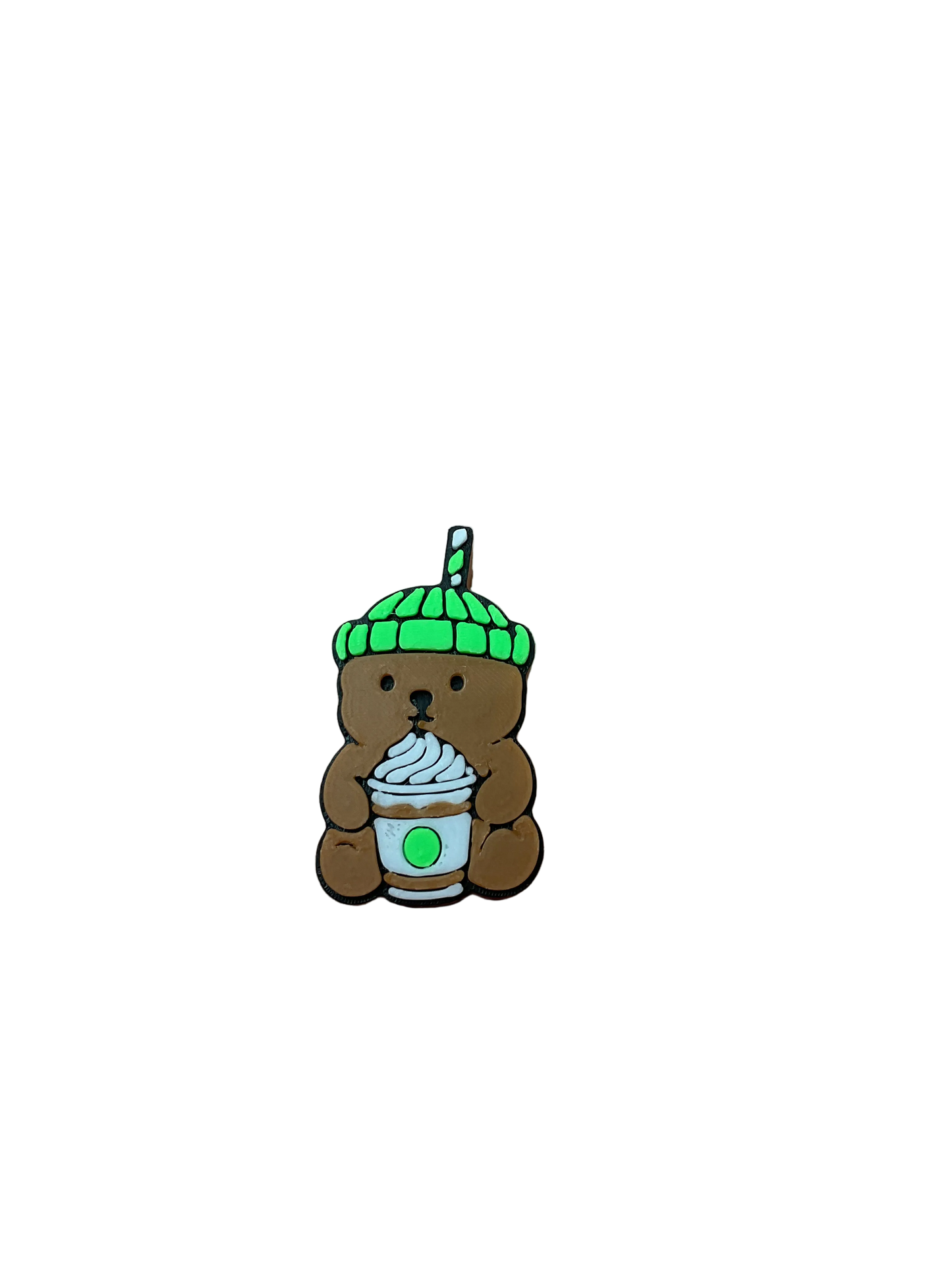 Coffee Bear 3D Topper