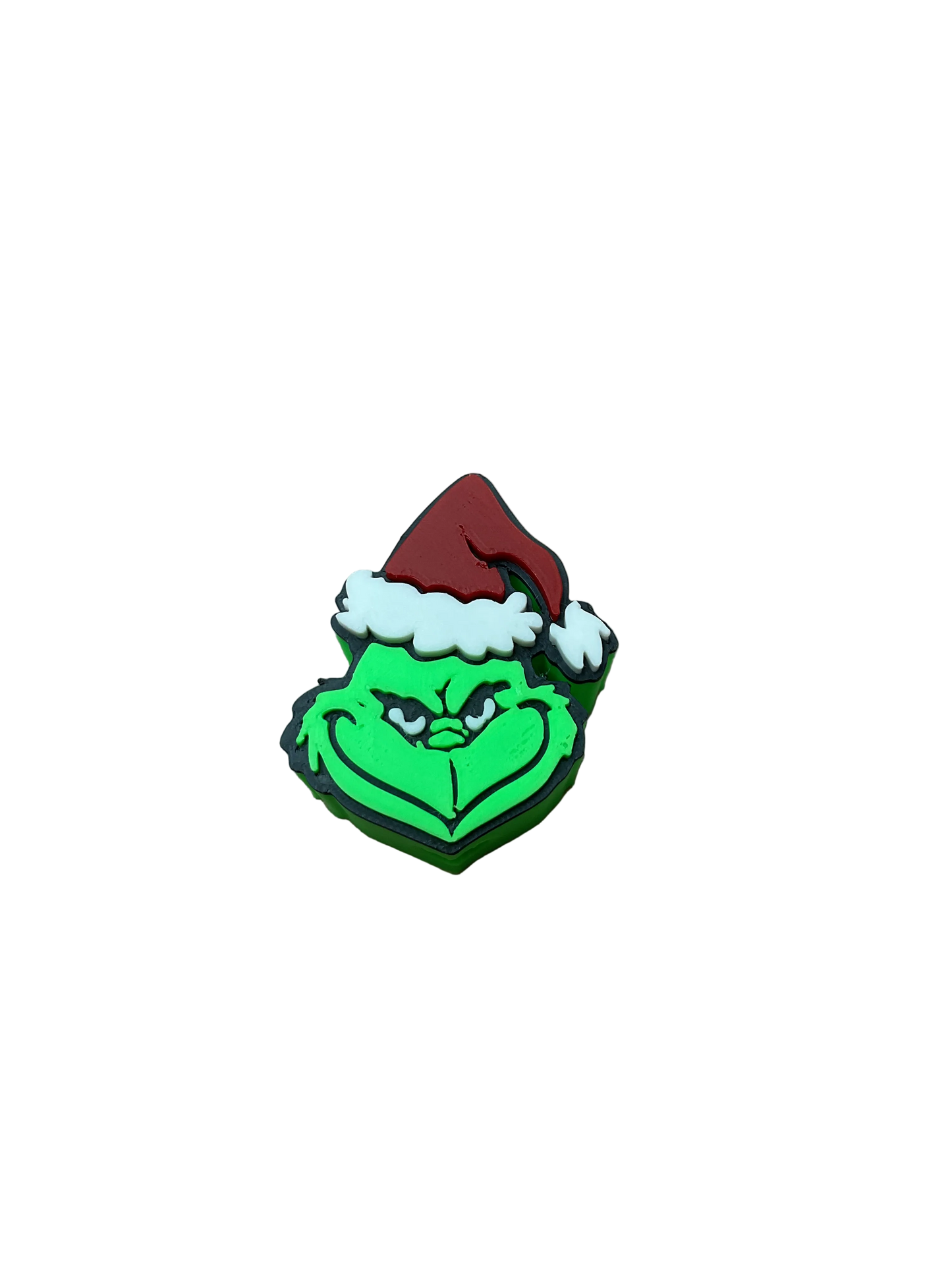 Grinch 3D Straw Topper
