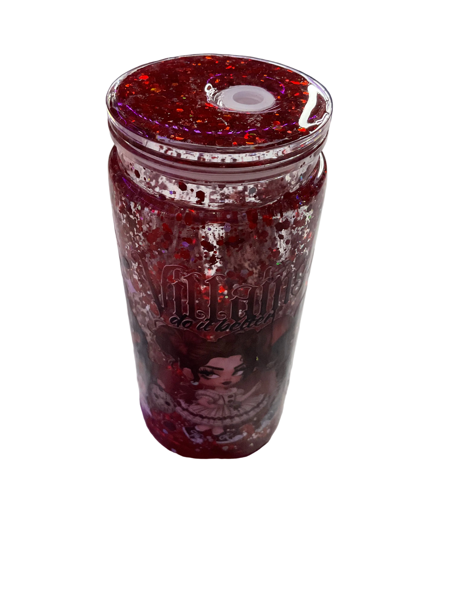 Villains Blood Lava Drip Snow Globe