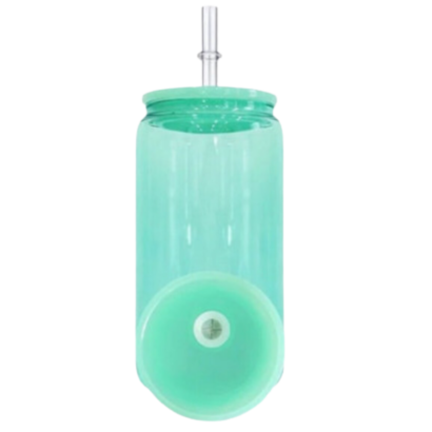 Glass Clear Colored Tumblers
