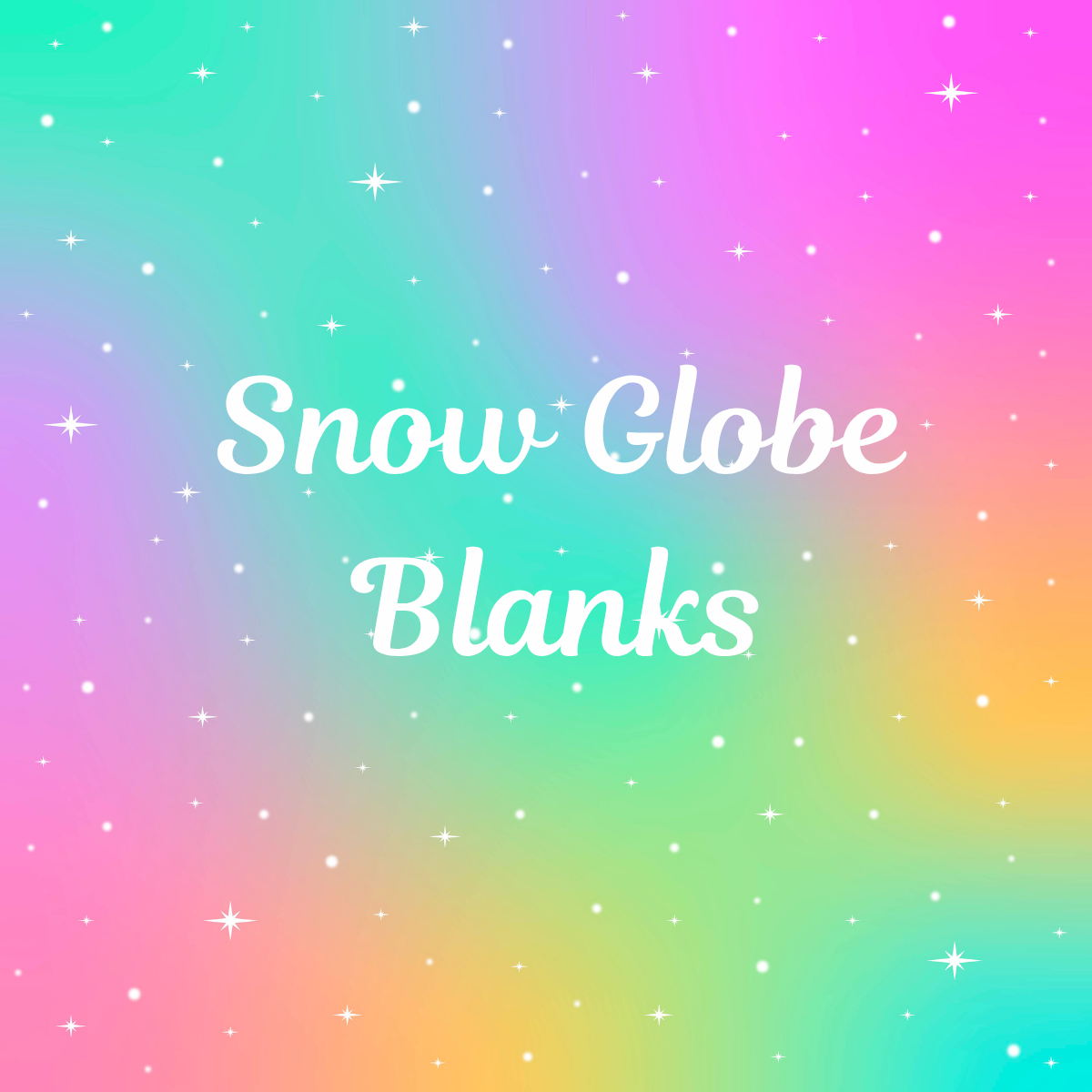 Snow Globe Blanks