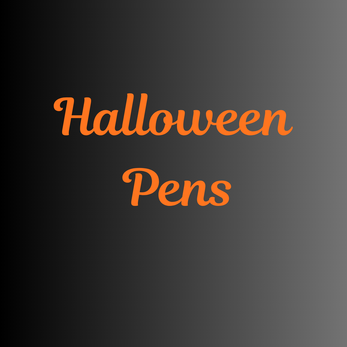 Halloween Pens