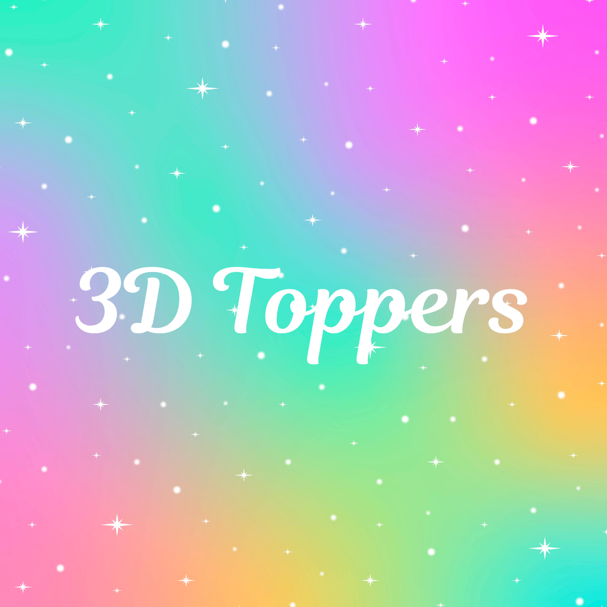 3D Toppers