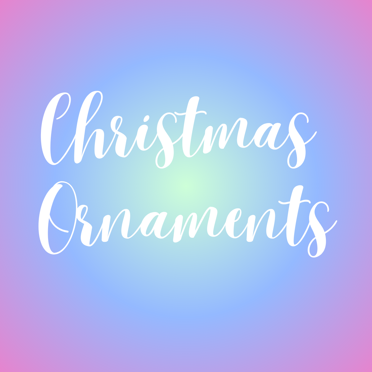 Christmas Ornaments Customized