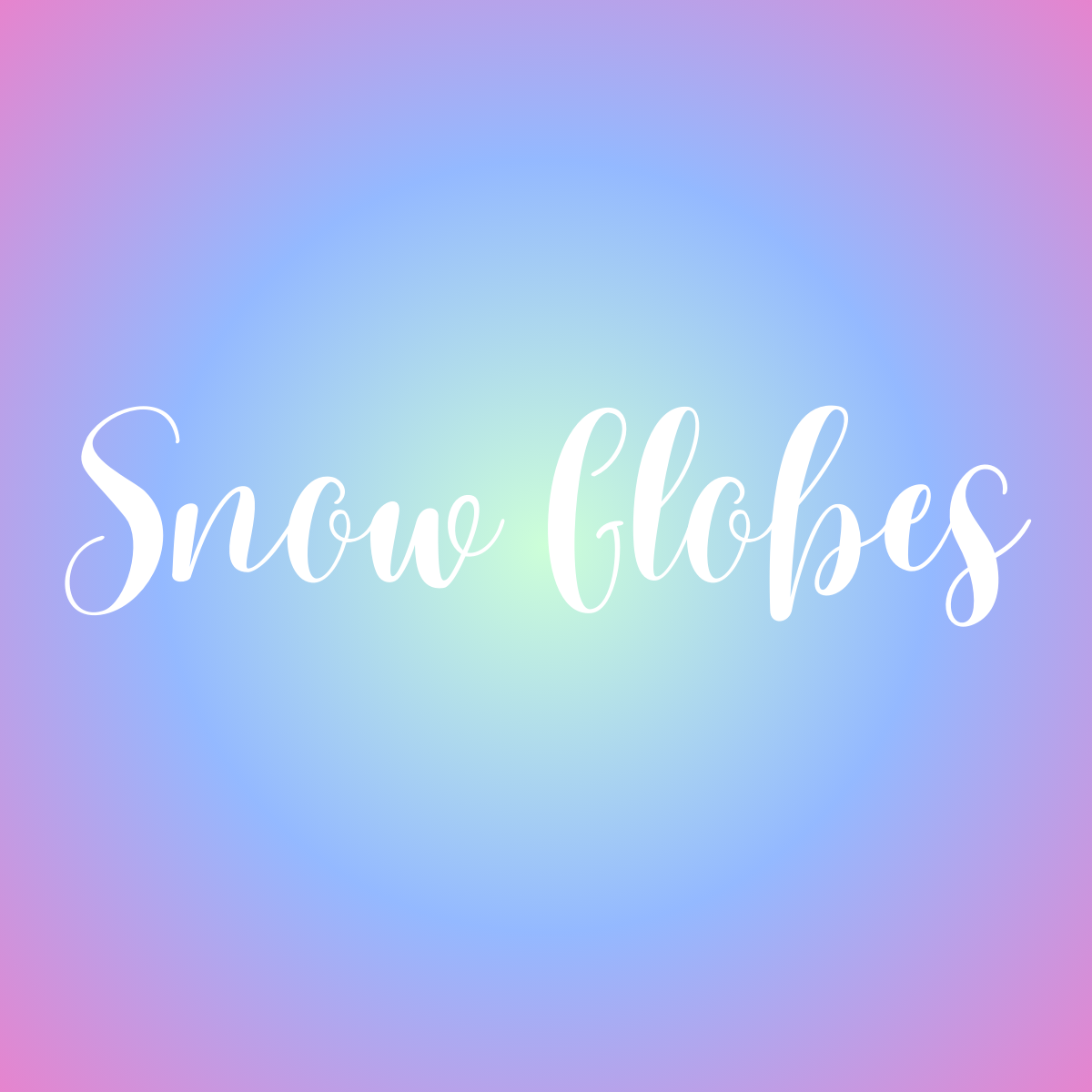 Snow Globe Tumblers
