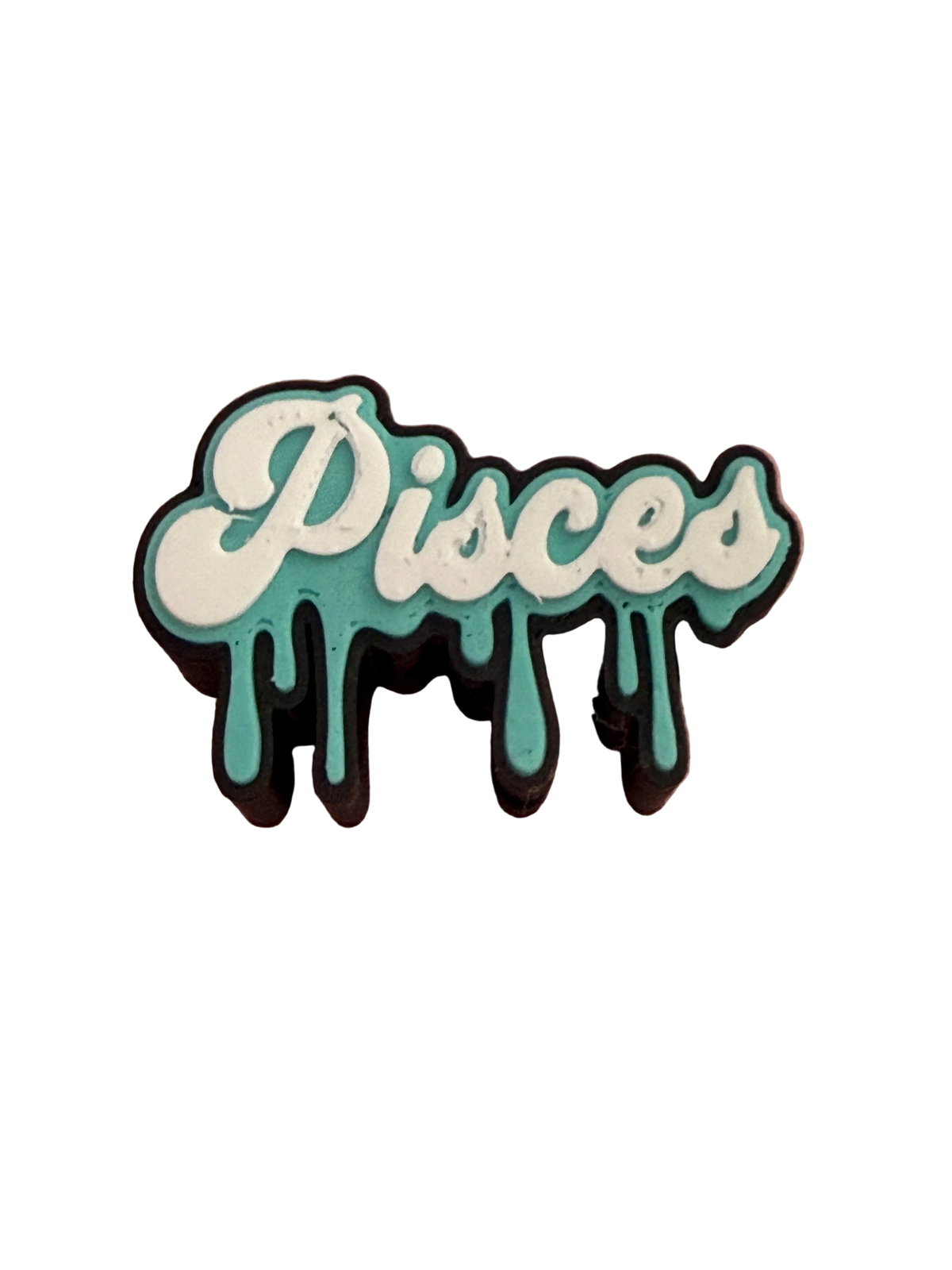 Pisces 3D Straw Topper