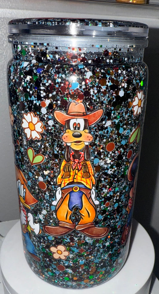 Western Characters Snow Globe