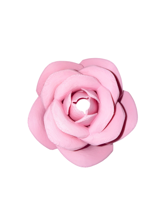 Pink Rose 3D Lid Topper (24oz only)