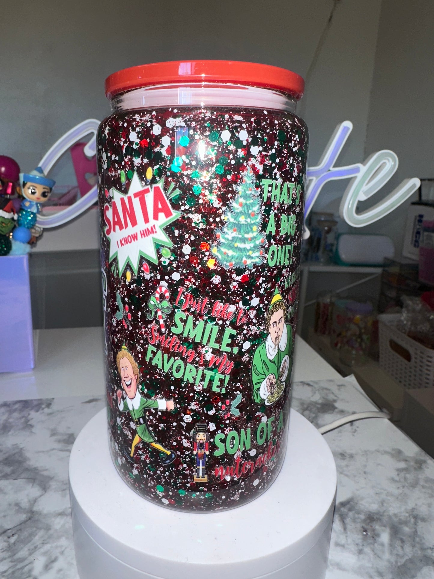 Christmas Glass Snow Globe