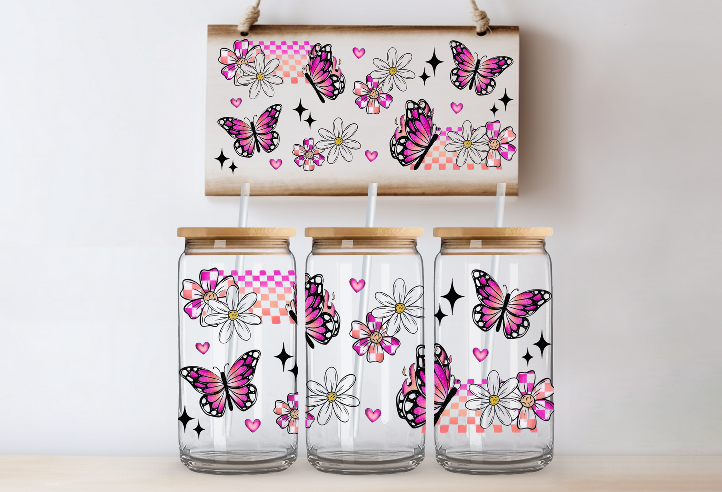 Butterflies Checkered