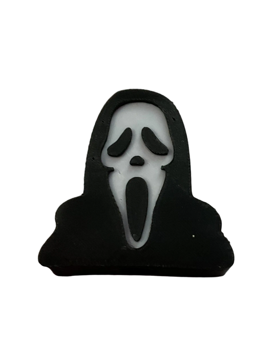 Ghostface 3D Straw Topper