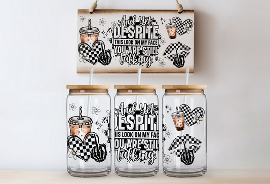 Middle Finger Checkered