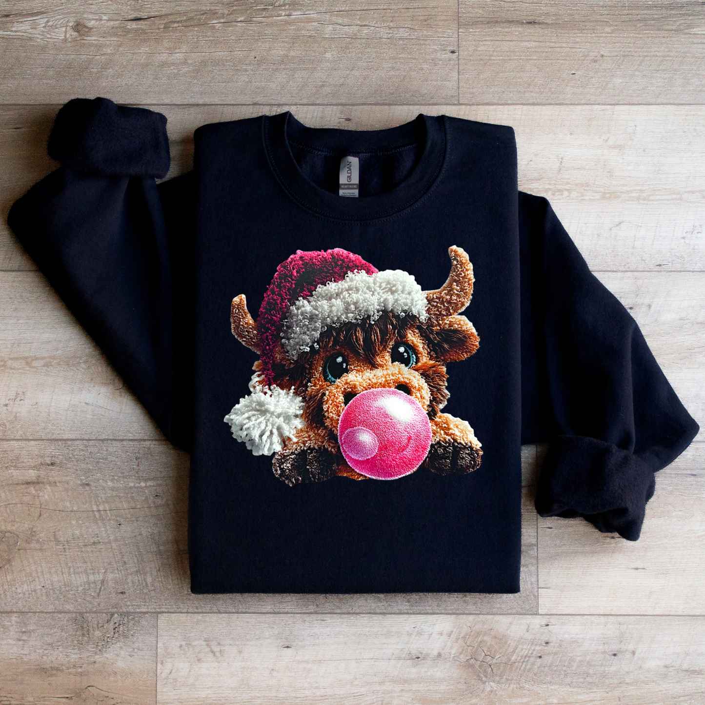 Bubblegum Cow Sweatshirt