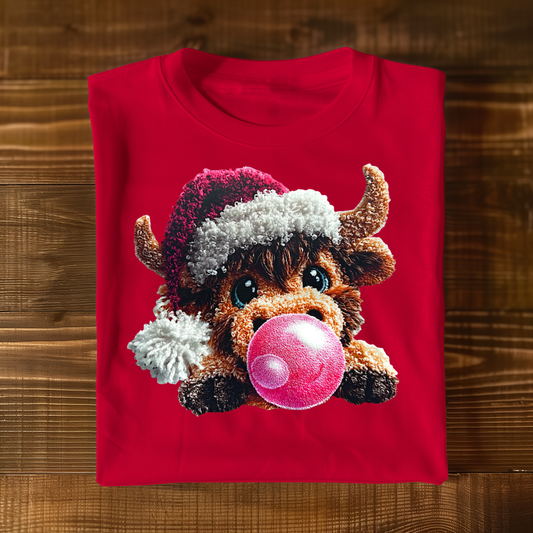 Bubblegum Cow T-Shirt