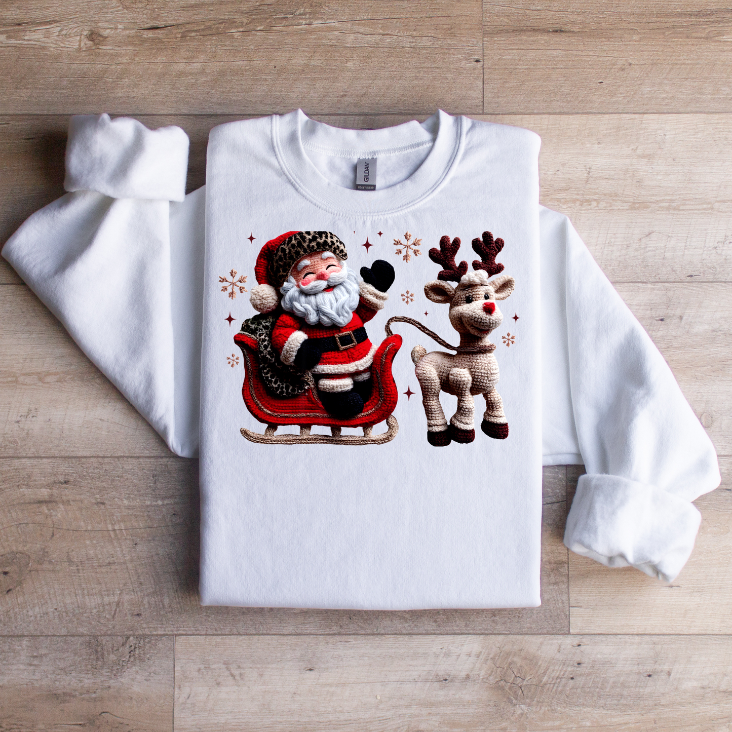 Santa and Rudolph Sweatshirt