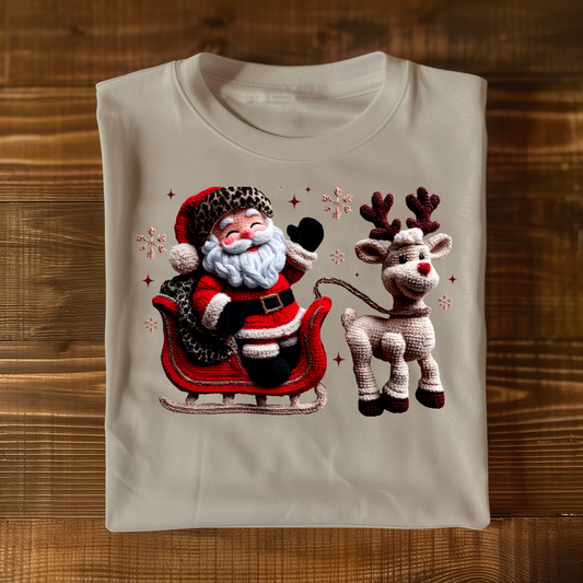 Santa & Rudolph T-shirt