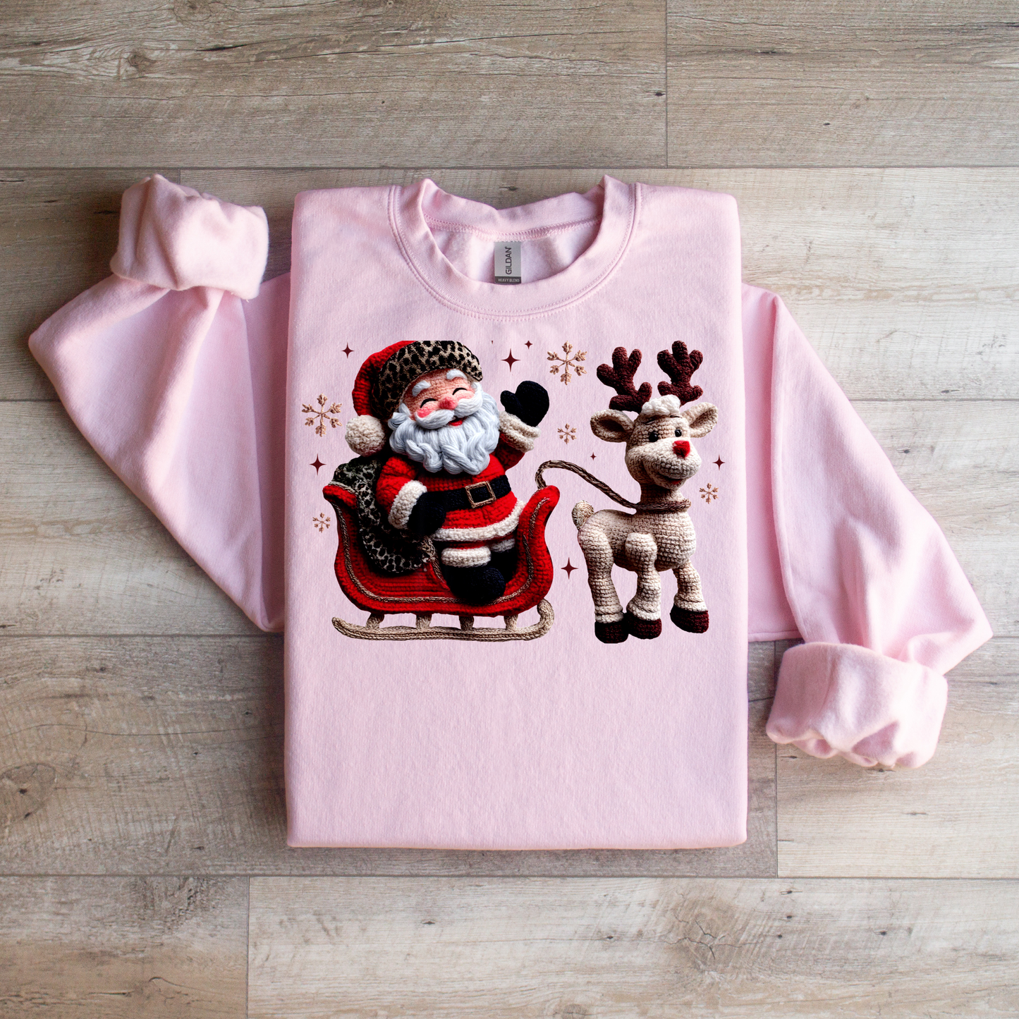 Santa and Rudolph Sweatshirt