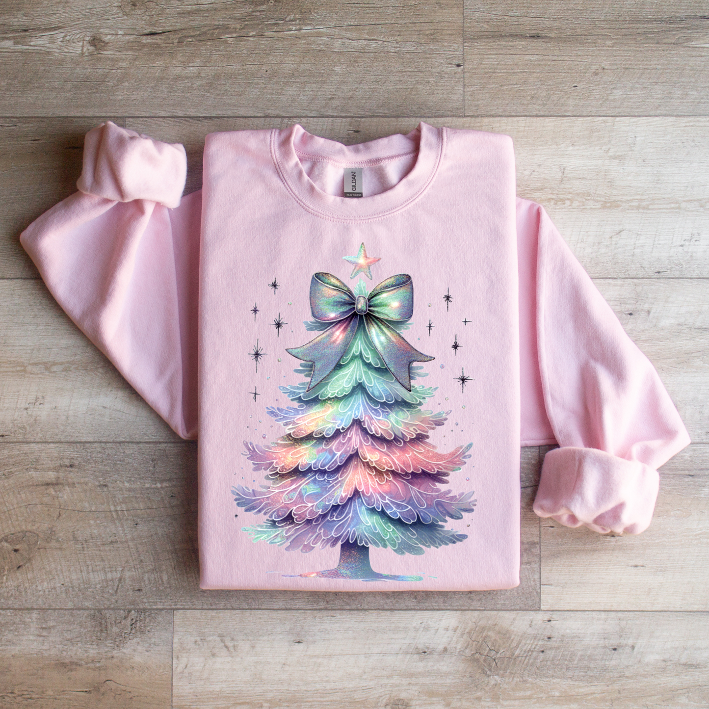 Colorful Christmas Tree Sweatshirt