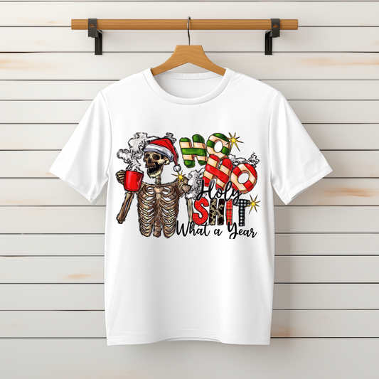HO HO What a Year Shirt