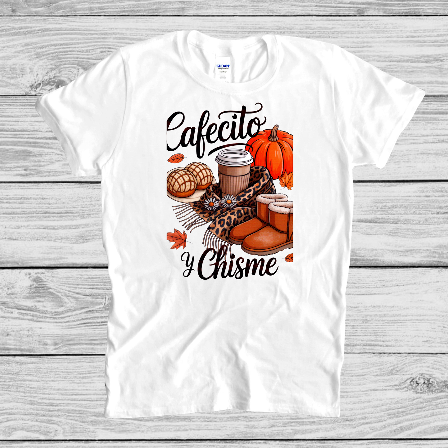 Cafecito y Chisme T-shirt
