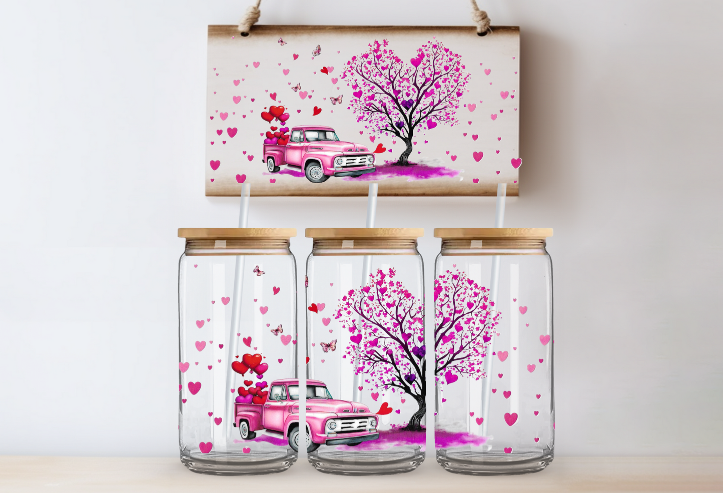 Trunk load of hearts