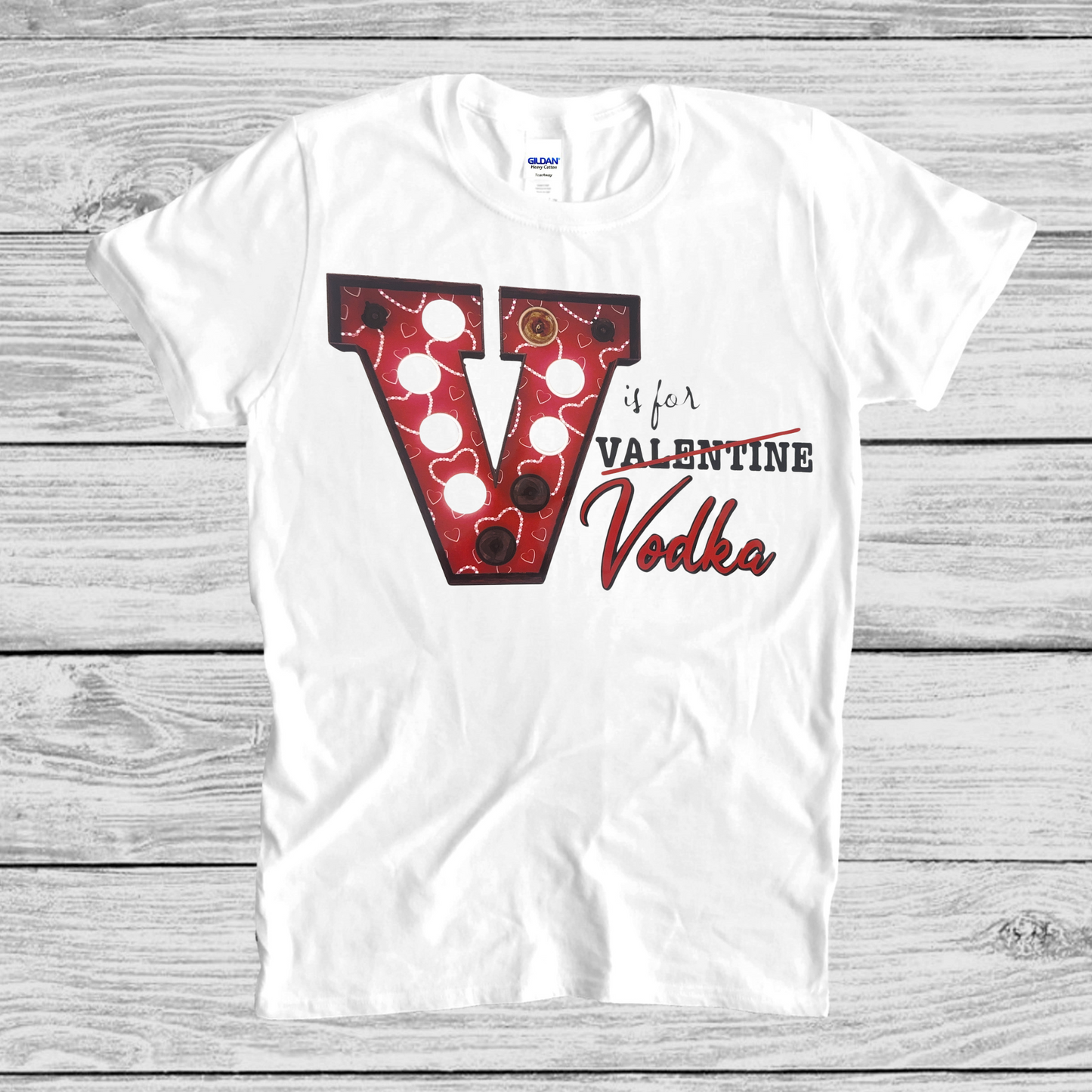 V is for Vodka T-shirt