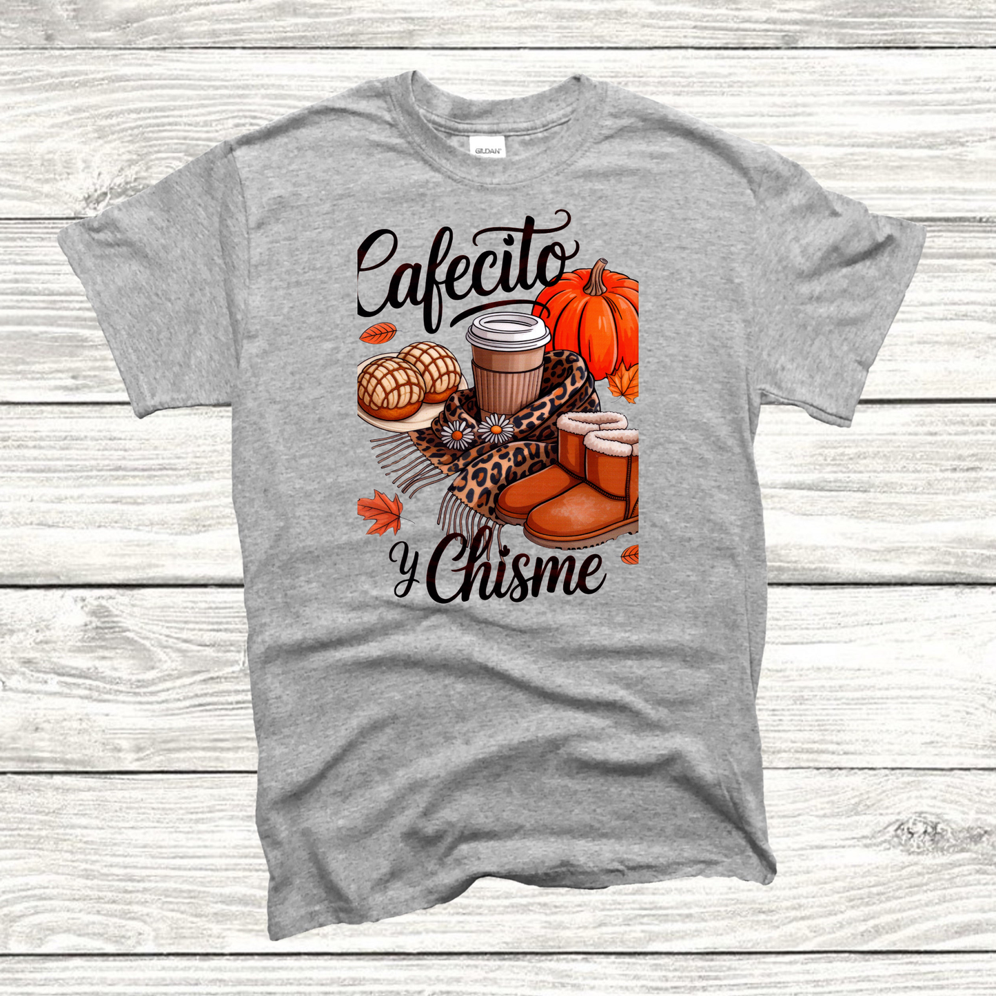 Cafecito y Chisme T-shirt