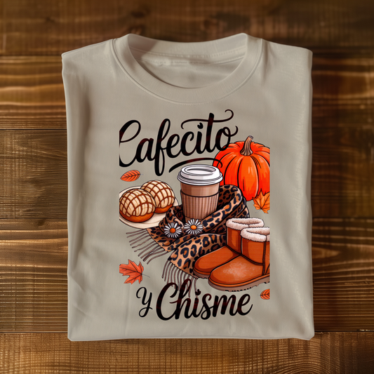 Cafecito y Chisme T-shirt