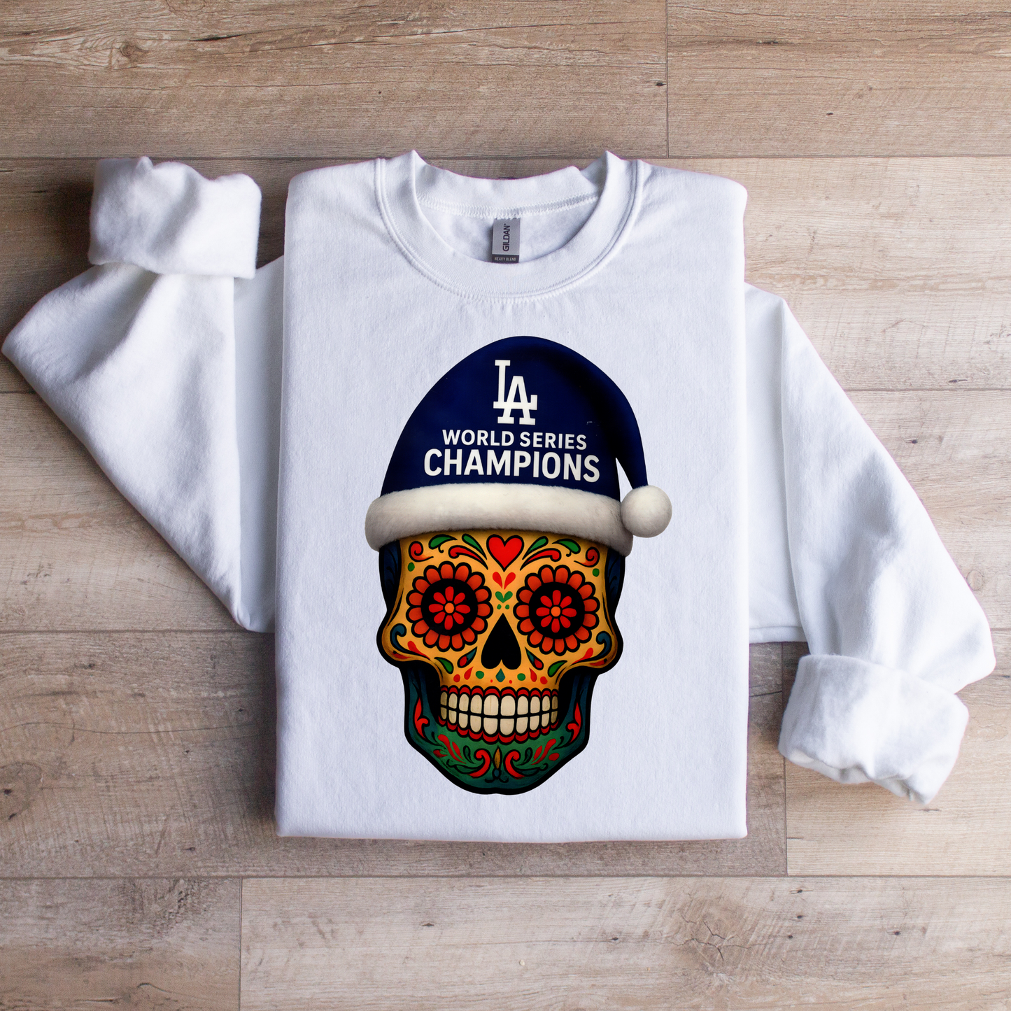 Dodgers Skull Sweatshirt