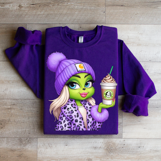 Purple G Girl Sweatshirt