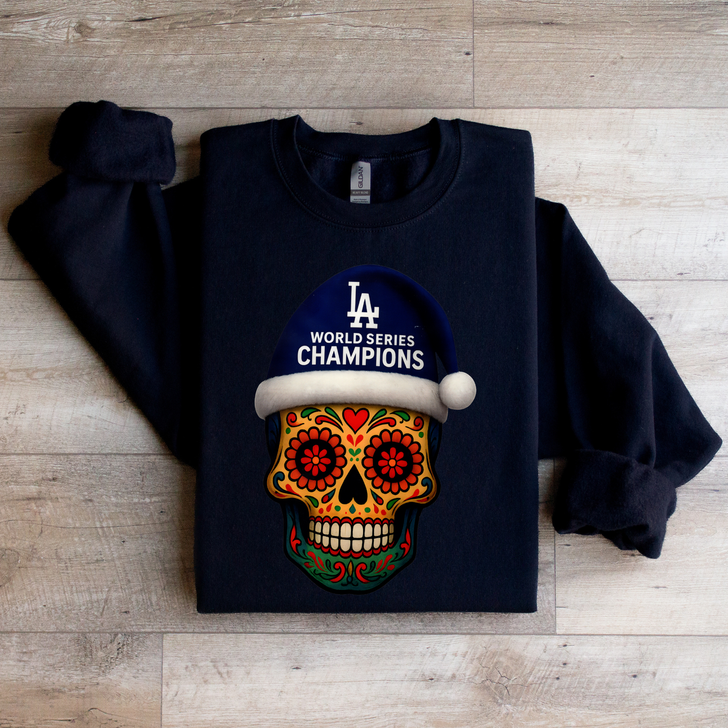 Dodgers Skull Sweatshirt