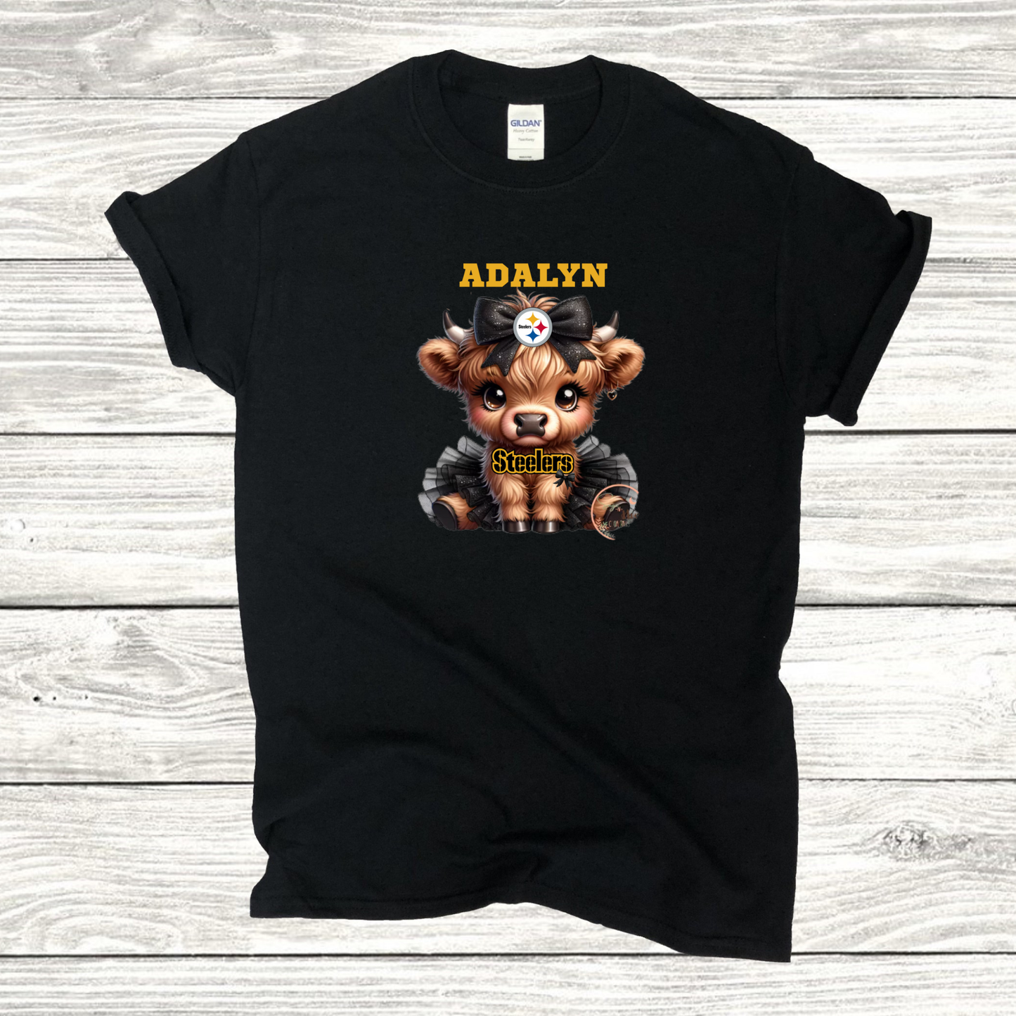 Steelers Baby Cow